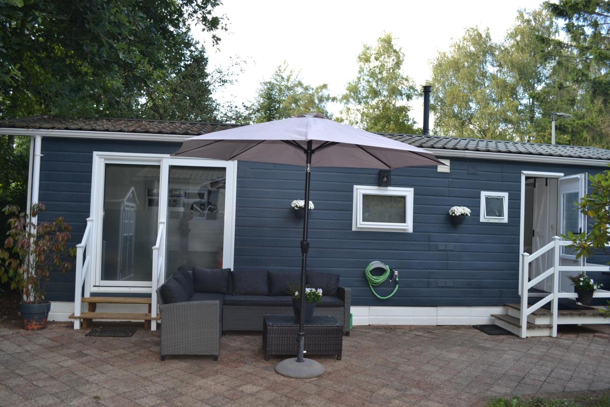 Modern Chalet In De Bossen Van De Veluwe Epe Kültér fotó