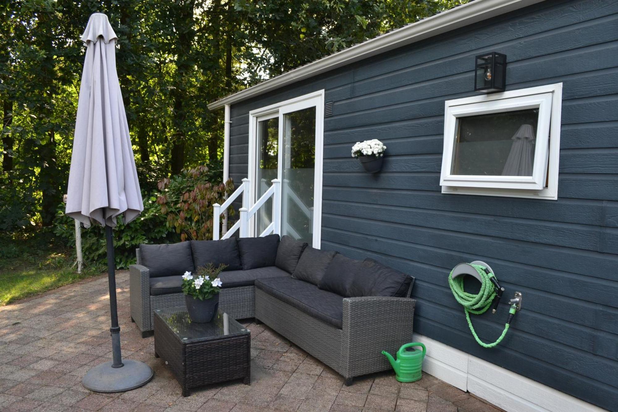 Modern Chalet In De Bossen Van De Veluwe Epe Kültér fotó